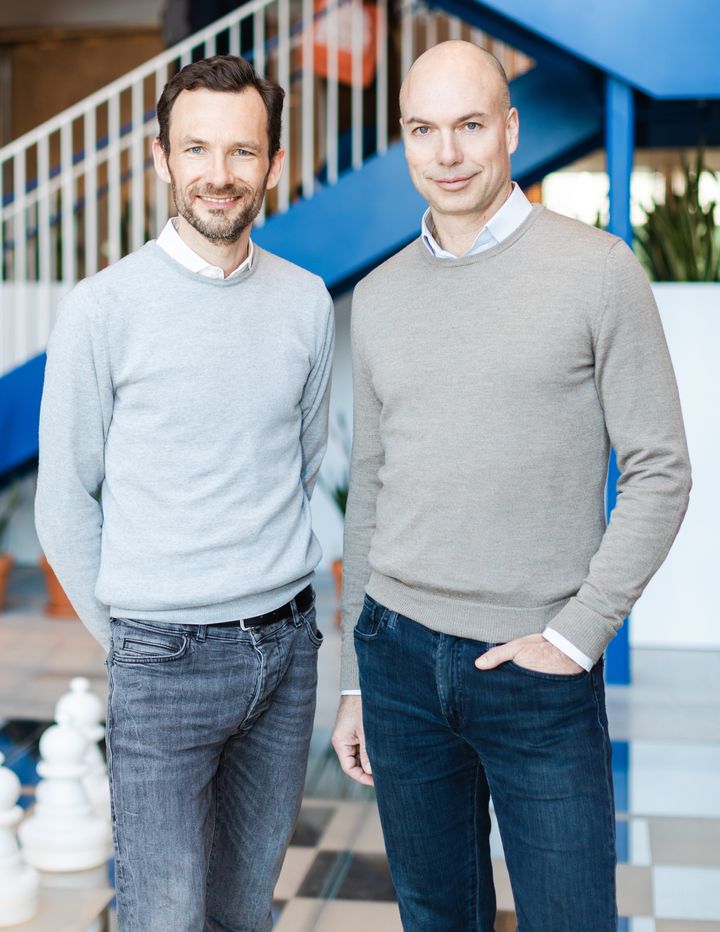 Jannis Kohen ja Cedric Notz.