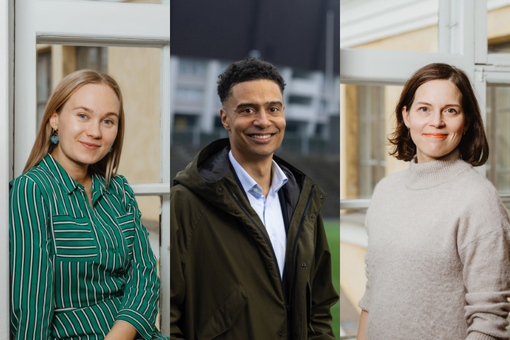 Maria Aarnilinna, Shawn Huff ja Mari Holopainen