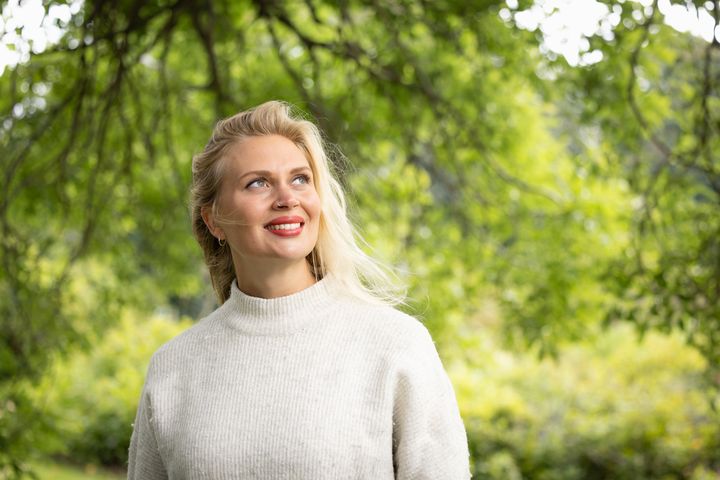 Vihreän valtuustoryhmän puheenjohtaja Amanda Pasanen