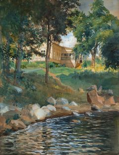 Albert Edelfelt: Edelfeltin huvila Haikkoossa (1893)