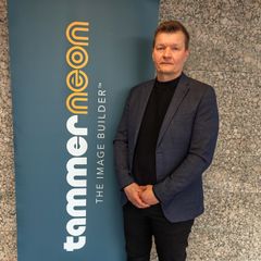 Kuvassa Marko Mäkitalo Tammerneon Oy:n uusi toimitusjohtaja.