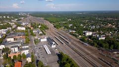 Kouvola station och bangård