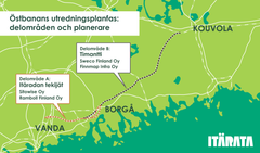 grön färg, karta, text, delområden
