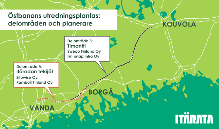 grön färg, karta, text, delområden