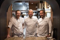 Bistro Bardot Tampereen tuttu tiimi: Miika Lönn, Hans Välimäki ja Arto Rastas. Kuva: Jarno Jussila