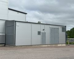 Ulkoisesti ratkaisu muistuttaa merikonttia. Finessin ratkaisut suunnitellaan aina tapauskohtaisesti juuri kohteeseen sopivaksi.