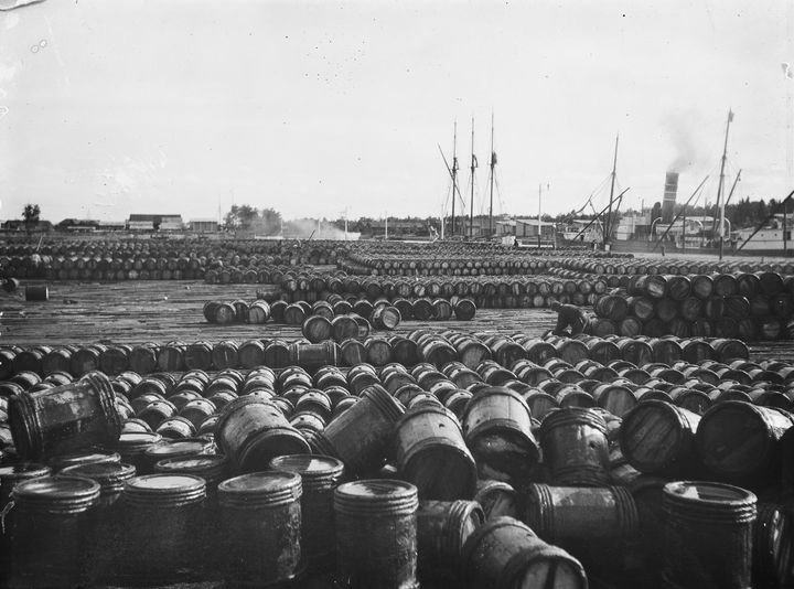 Oulu Tar Market (Tervahovi) was the place for storaging and inspection of tar.