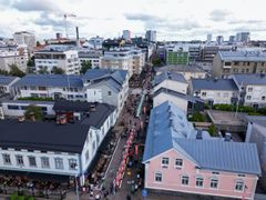 Ilmakuva Kesäillan Kattauksesta