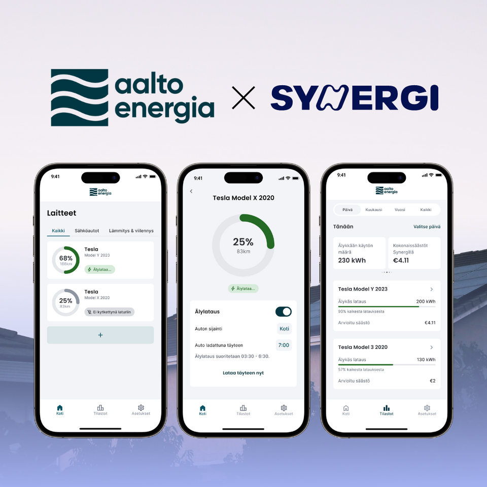 Synergin Aalto Energia tarjoaa Synergin älykkään sähkönkäytön palvelun ...