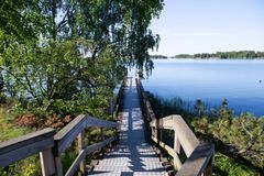 Saunatalo valmistui vuonna 1952 meren rantaan Vaskiniemeen.