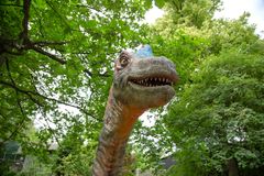 Korkeasaaren dinosaurukset. Kuva: Julia Peltola