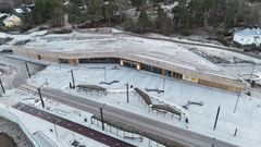 Korkeasaaren sisäänkäyntirakennuksen eteen pääsee raitiovaunulla vuonna 2027. Kuva: Annika Sorjonen, Korkeasaaren eläintarha