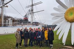 Ett antal av Varhas klienthandledare träffades för en teamdag i Åbo i november.