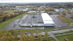 Sinituotteen tehtaan laajennusosa on valmis.