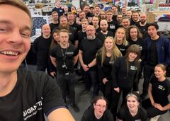 Kuopion Gigantin tiimin ryhmäkuva