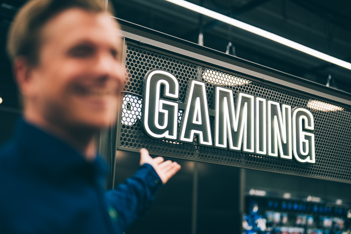 Gaming nousee vahvemmin osaksi myymäläkokemusta