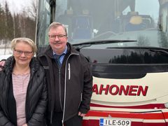 Sinikka ja Markku Ahonen jättäytyvät kesäkuussa eläkepäiville.