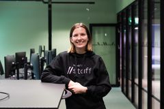 Maria Sazhinan urapolku kuvastaa kood/Sisun ja yhteisön tarjoamia mahdollisuuksia. (Kuva: Arto Holopainen)
