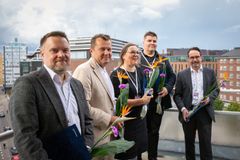 Jani Kemppainen, Jyrki Laurikainen, Helena Hirviniemi, Teemu Hirvilammi ja Kimmo Lylykangas
