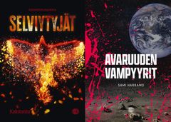 Kannet: Saara Hankama (Selviytyjät) ja Esa Kerttula (Avaruuden vampyyrit)