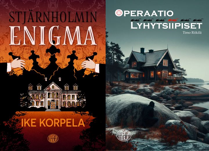 Kannet: Ulpu Kaikkonen (Stjärnholmin enigma) & Virva Riikilä (Operaatio Lyhytsiipiset)