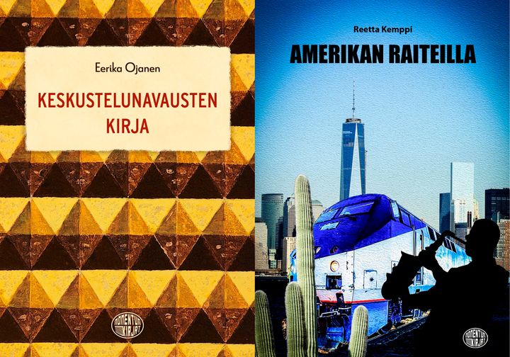 Kannet: Eerika Ojanen (Keskustelunavausten kirja) & Kari Kortelainen (Amerikan raiteilla)