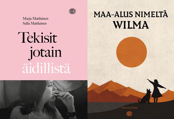 Kannet: Esa Kerttula (Tekisit jotain äidillistä) ja Saimi-Dina Härmä (Maa-alus nimeltä Wilma)