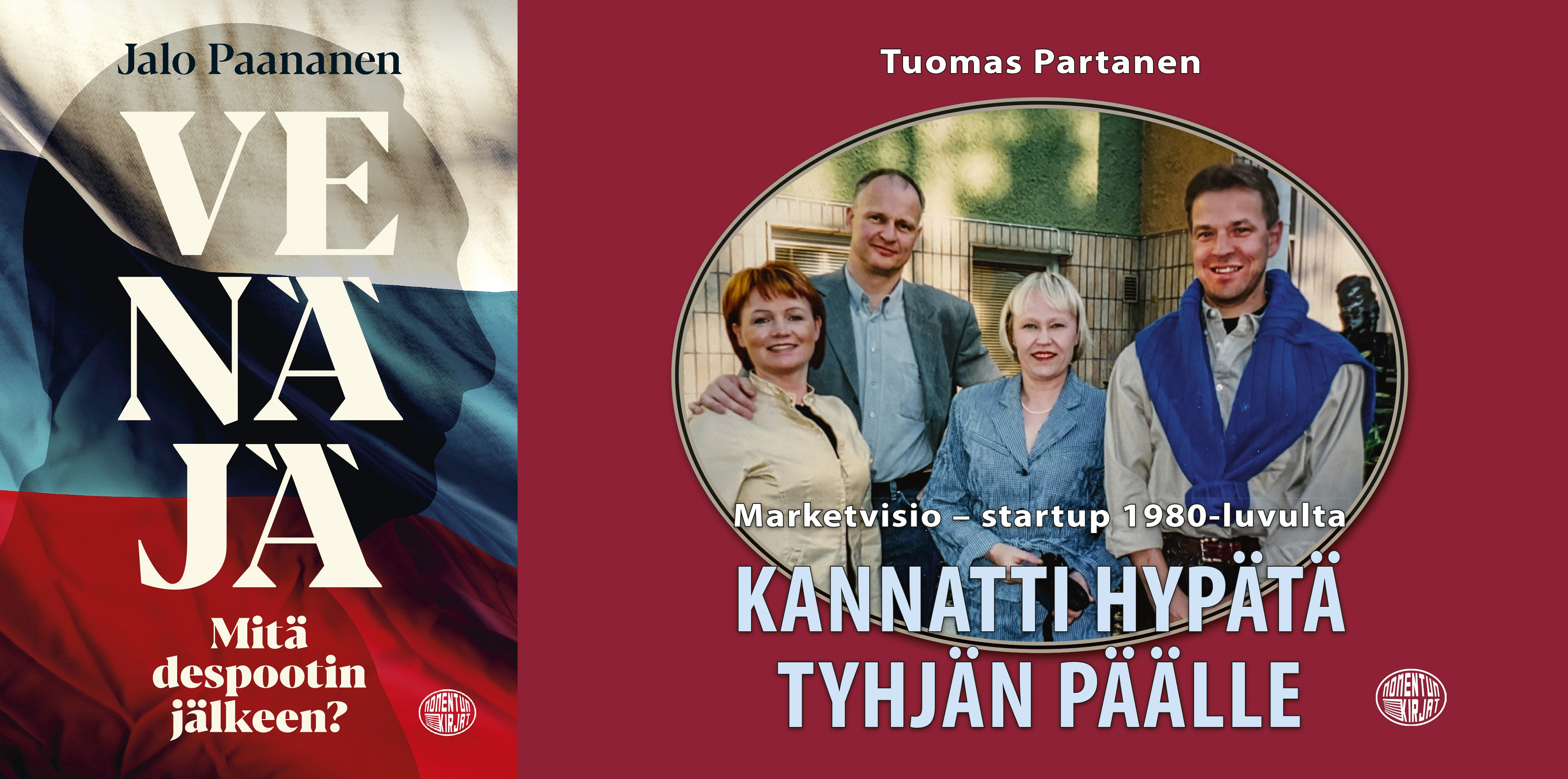Uudet tietokirjat analysoivat Venäjän muutosta ja Marketvision historiaa