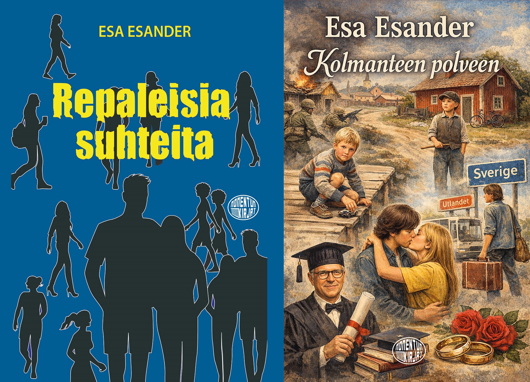 Esa Esander julkaisi ihmissuhteita käsittelevän kirjasarjan
