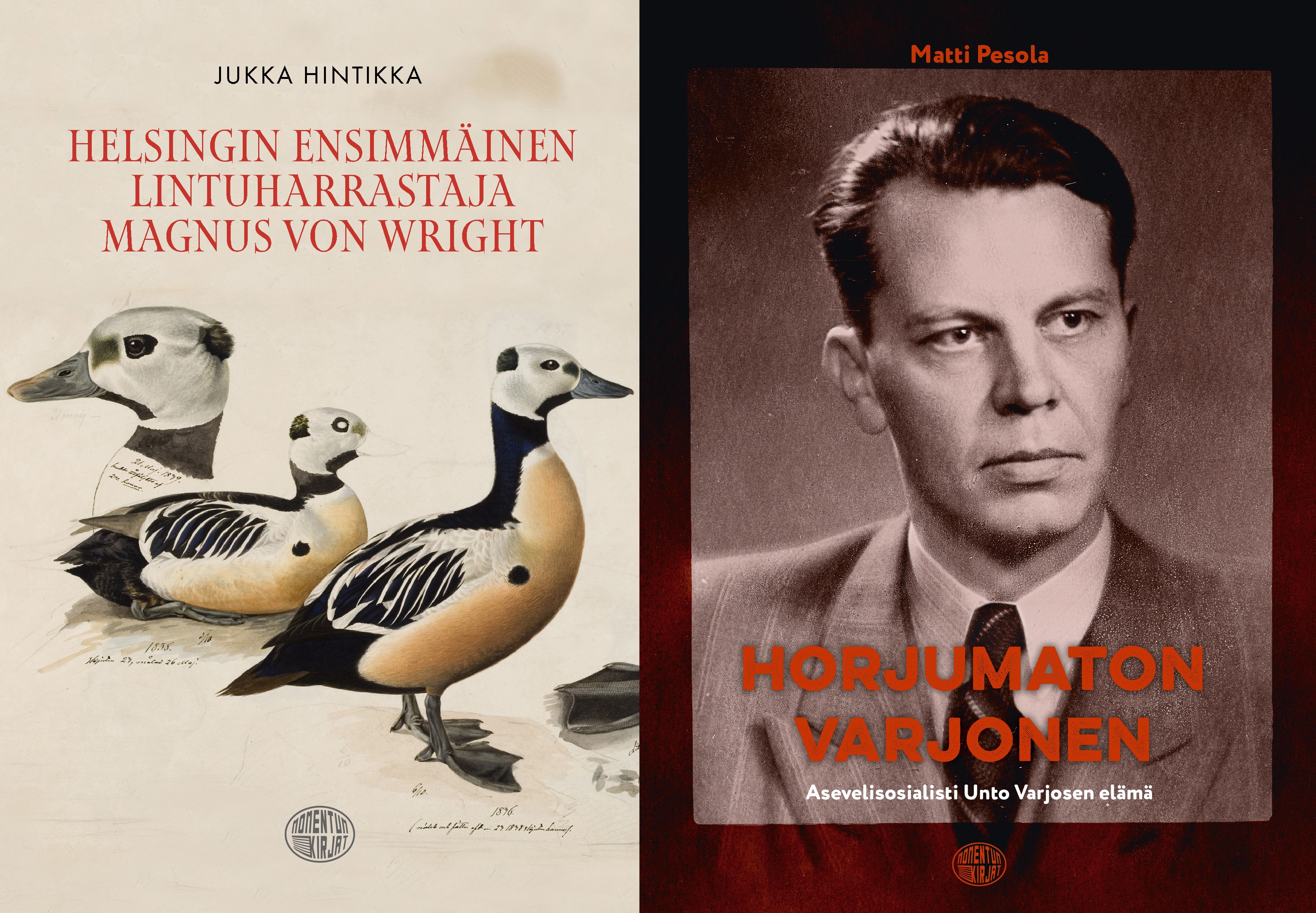 Magnus von Wrightista ja Olavi Varjosesta julkaistiin elämäkerrat