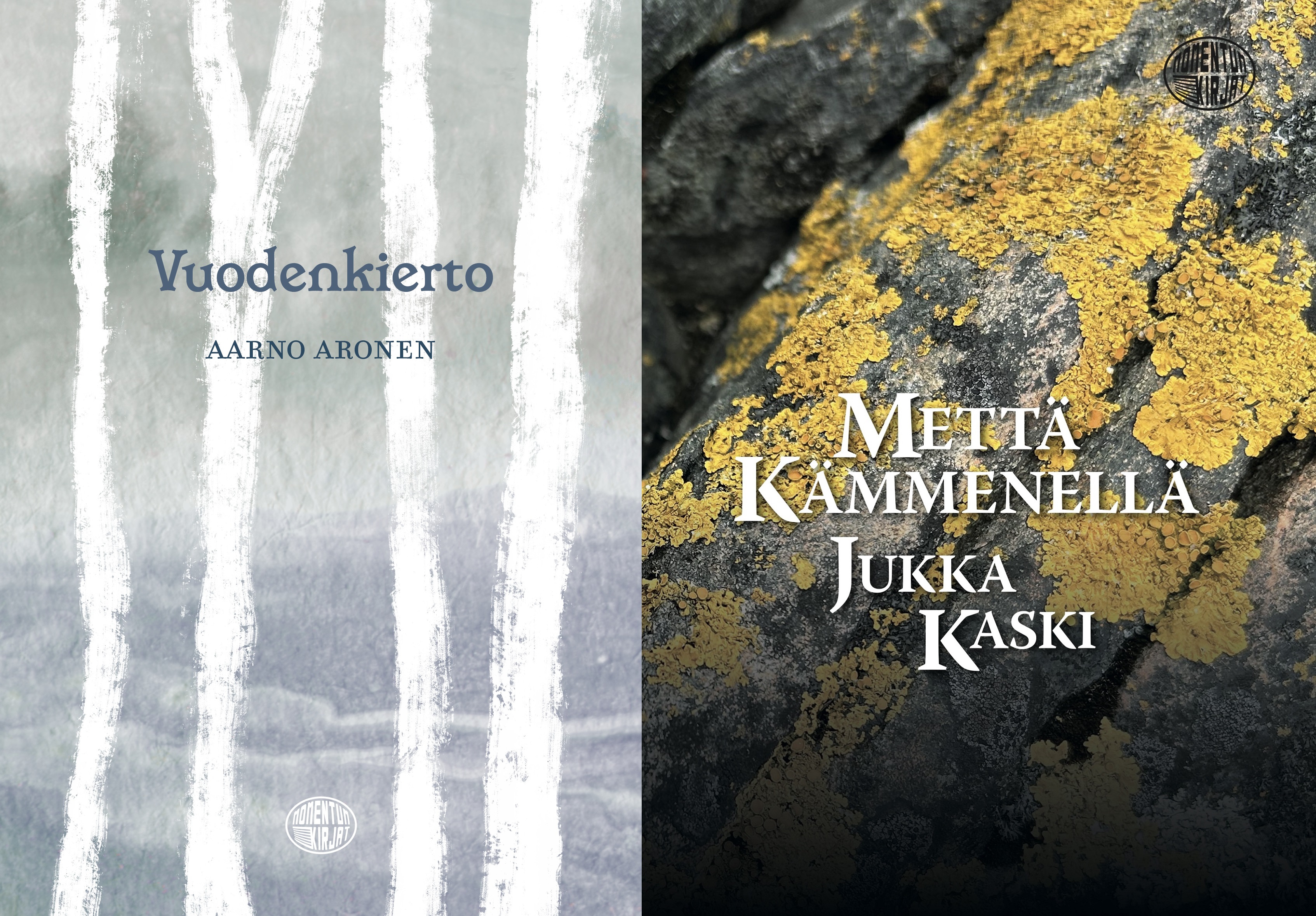 Aarno Aronen ja Jukka Kaski julkaisevat luontoaiheiset esikoisrunoteokset