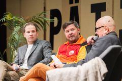 Janne Kataja Jyväskylän Kirjamessuilla