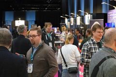 Osastoja Digiturvallisuusmessuilla.