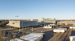 Logistiikkakiinteistö Vantaalla, jossa toimii DSV