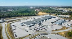 Liedon logistiikkakiinteistö, jossa toimii DSV