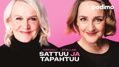 Sattuu ja tapahtuu -kansikuva