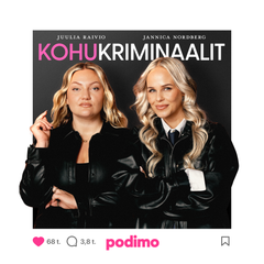 Kohukriminaalit-podcast - kansikuva pysty