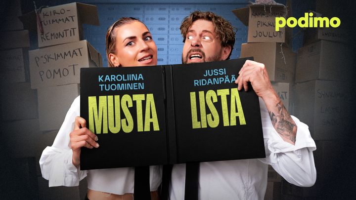 Musta Lista -podcast -kansikuva