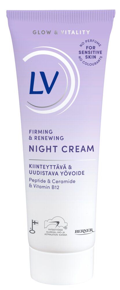 LV Kiinteyttävä ja uudistava yövoide