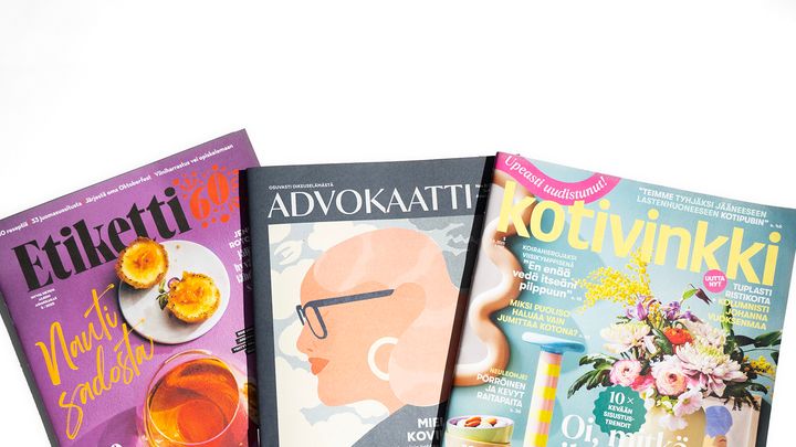 Vuoden aikakausmedia -sarjojen voittajat olivat Etiketti, Advokaatti ja Kotivinkki.