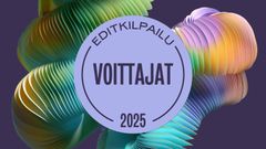 Editkilpailun voittajat.