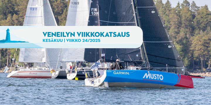 DH-luokan veneitä Espoo-Naissaari Race kilpailussa