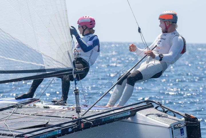 Akseli Keskinen ja Katariina Roihu San Pedron Grand Slamissa