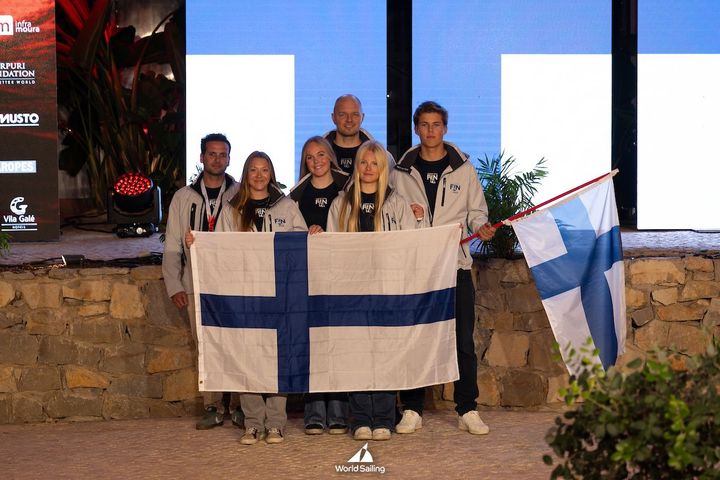 Suomen joukkue viime vuoden MM-kisoissa