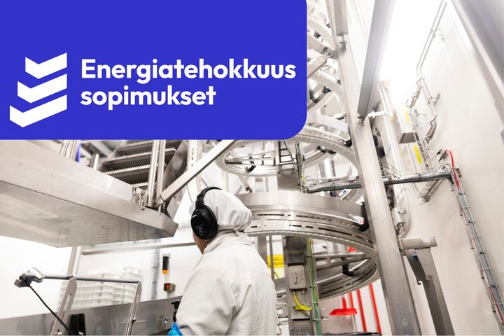 Elintarviketeollisuus on mukana energiatehokkuussopimusten uudella kaudelle 2026-2035.