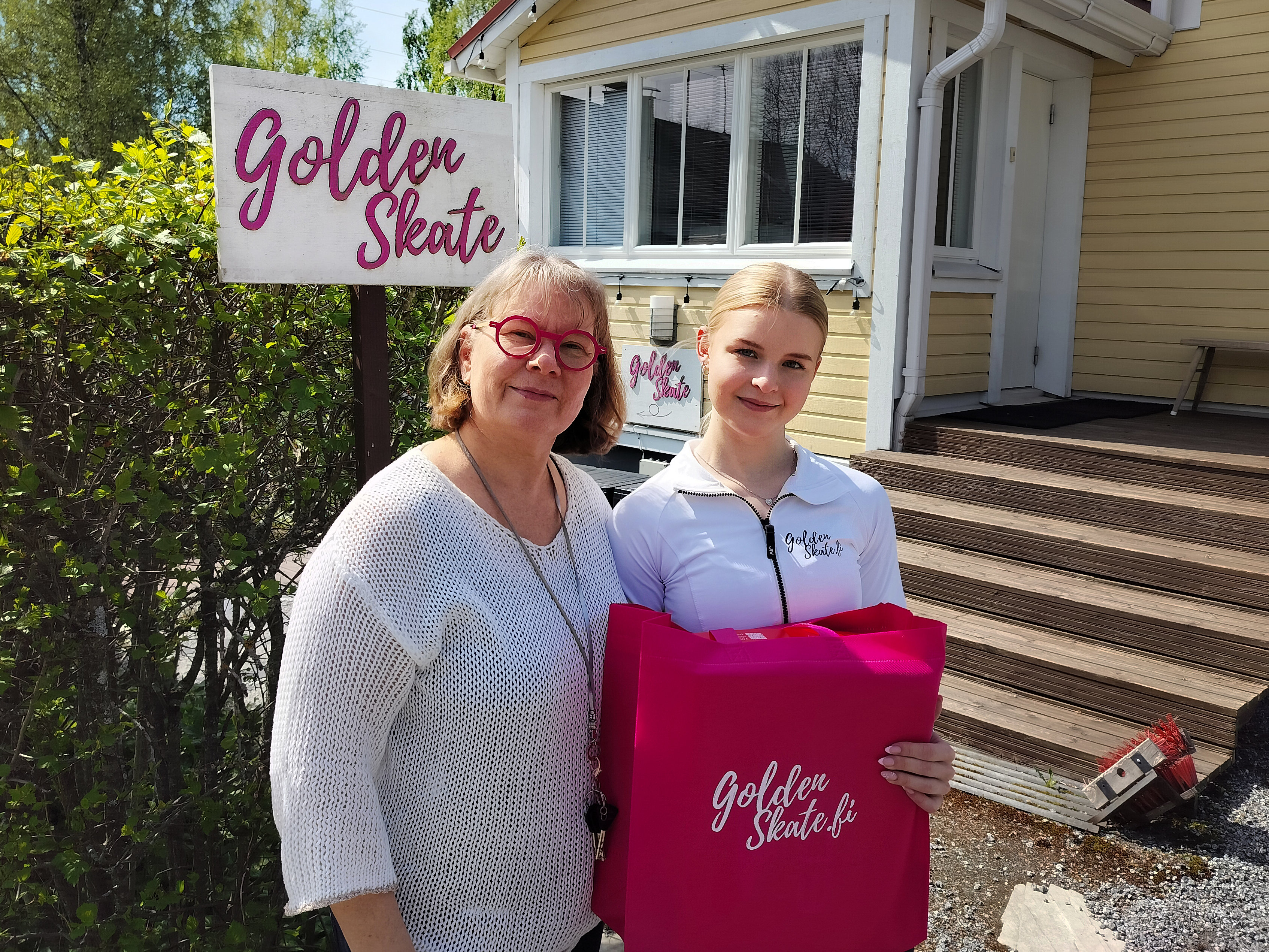 Taitoluistelun erikoisliike Golden Skate on toiminut kaksi vuosikymmentä