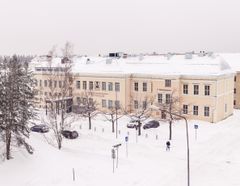 Sodan ja rauhan keskus Muisti ja Päämajamuseo toimivat Mikkelissä samassa entisessä koulurakennuksessa, jossa Puolustusvoimain päämaja sijaitsi sotiemme 1939-1945 aikana. Kuvaaja: Pihla Liukkonen.