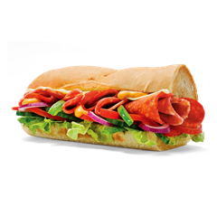 Tiistain Päivän Subi on Spicy Italian.
