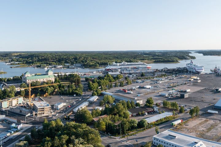 Ferry Terminal Turku.