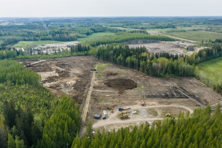 Louhintahiekka vastaa Lappeenrannan datakeskuskampuksen maanrakennus- ja esirakentamistöistä.